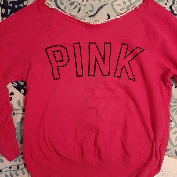Pink Long Sleeve Sweatshirt - Picture 1 of 1